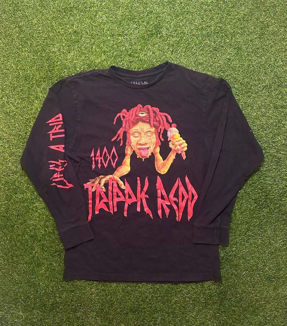 2018 Trippie Redd Life's A Trip Long Sleeve Graphic T-Shirt
